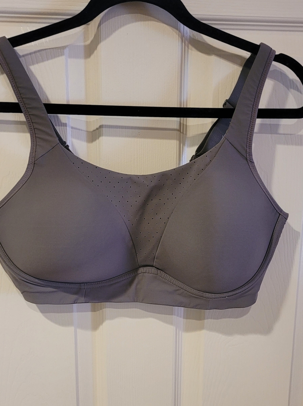 lululemon athletica Gray Molded-Cup Wireless Sports Bra